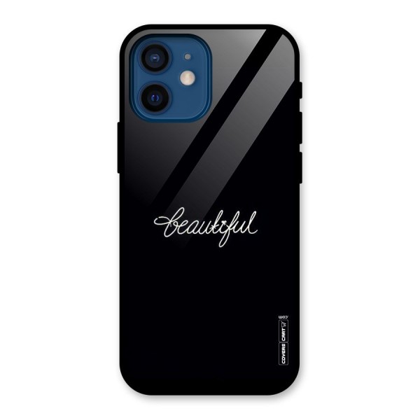 Classic Beautiful Glass Back Case for iPhone 12 Mini