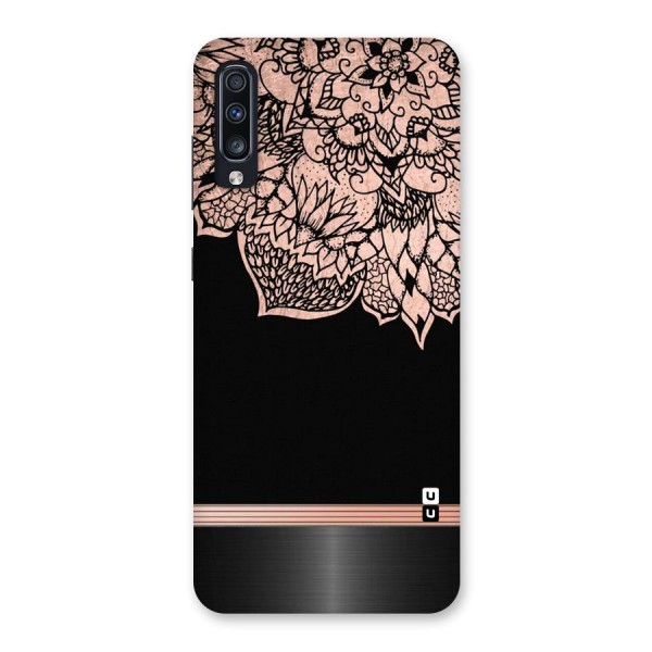 Classic Black Sleak Design Back Case for Galaxy A70s