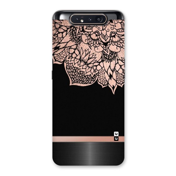 Classic Black Sleak Design Back Case for Galaxy A80