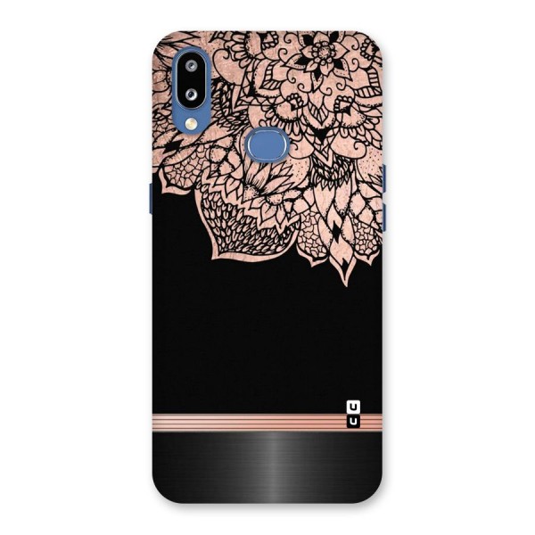 Classic Black Sleak Design Back Case for Galaxy M01s