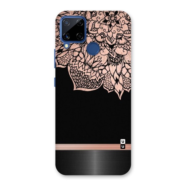 Classic Black Sleak Design Back Case for Realme C12