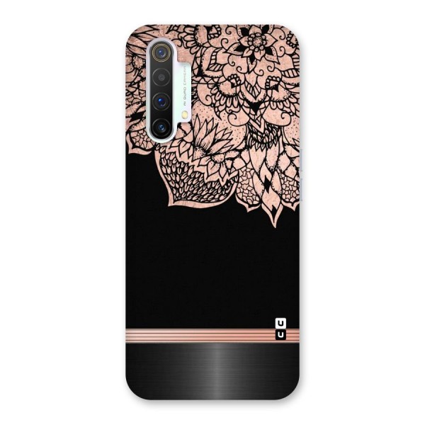 Classic Black Sleak Design Back Case for Realme X3