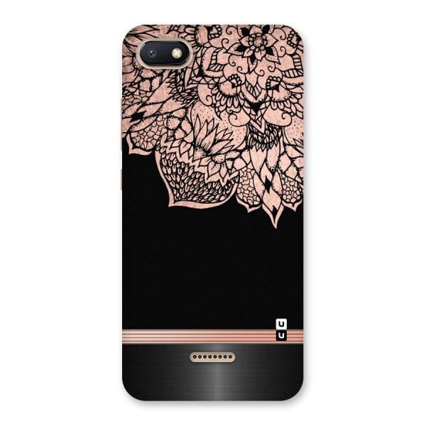 Classic Black Sleak Design Back Case for Redmi 6A