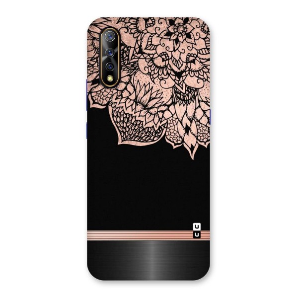 Classic Black Sleak Design Back Case for Vivo S1