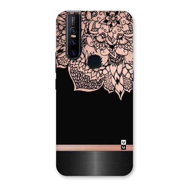 Classic Black Sleak Design Back Case for Vivo V15