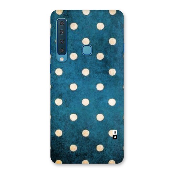 Classic Blue Polka Back Case for Galaxy A9 (2018)