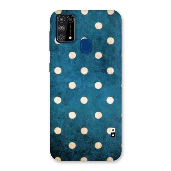 Classic Blue Polka Back Case for Galaxy F41