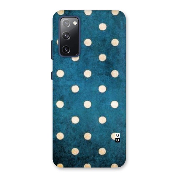 Classic Blue Polka Back Case for Galaxy S20 FE