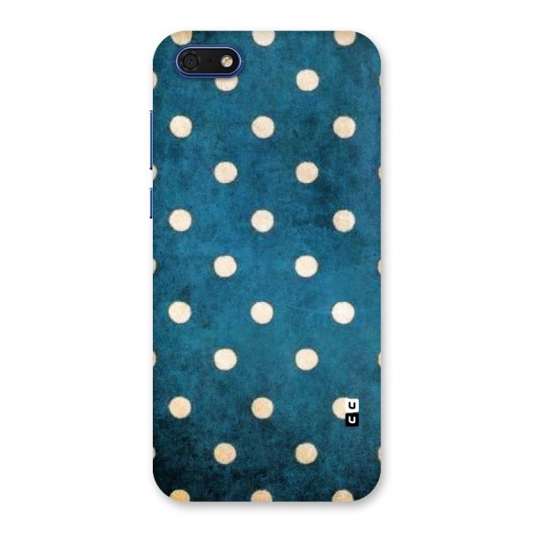 Classic Blue Polka Back Case for Honor 7s