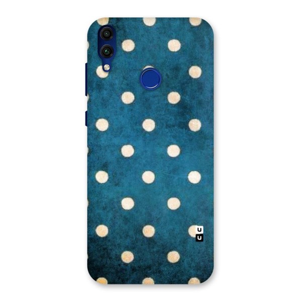 Classic Blue Polka Back Case for Honor 8C