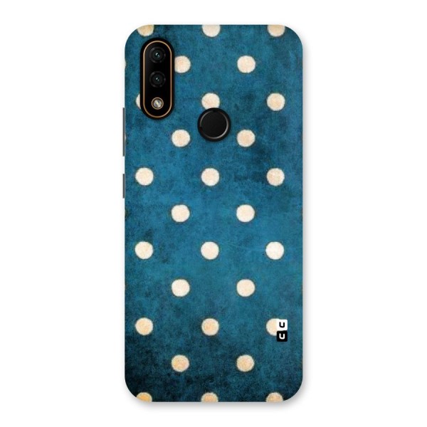 Classic Blue Polka Back Case for Lenovo A6 Note