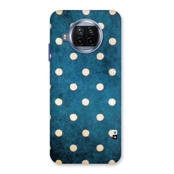 Classic Blue Polka Back Case for Mi 10i