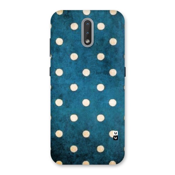 Classic Blue Polka Back Case for Nokia 2.3