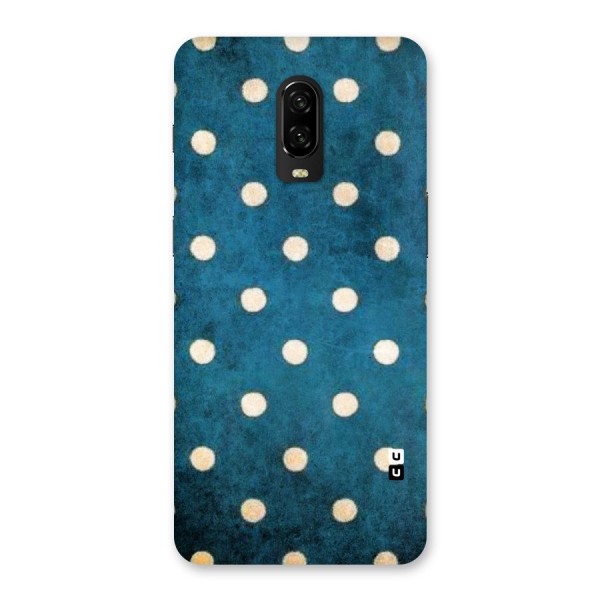 Classic Blue Polka Back Case for OnePlus 6T