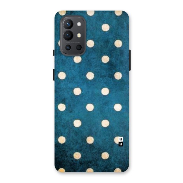 Classic Blue Polka Back Case for OnePlus 9R