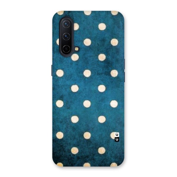 Classic Blue Polka Back Case for OnePlus Nord CE 5G