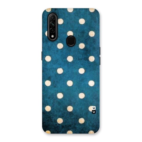 Classic Blue Polka Back Case for Oppo A31