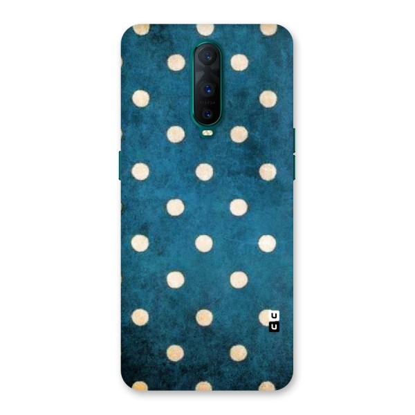 Classic Blue Polka Back Case for Oppo R17 Pro