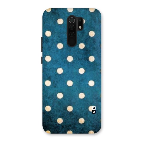 Classic Blue Polka Back Case for Poco M2