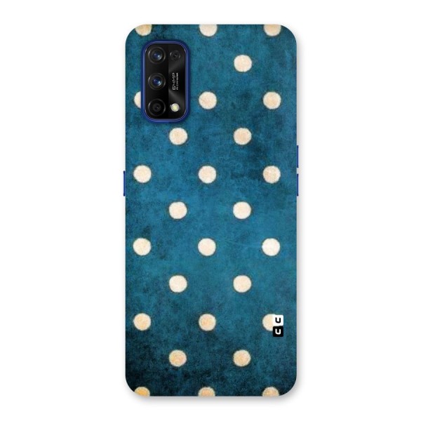 Classic Blue Polka Back Case for Realme 7 Pro