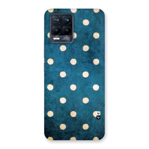 Classic Blue Polka Back Case for Realme 8 Pro