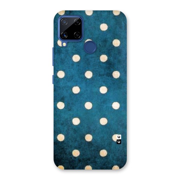 Classic Blue Polka Back Case for Realme C12