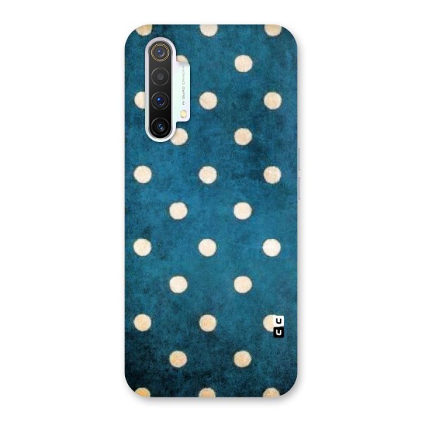 Classic Blue Polka Back Case for Realme X3