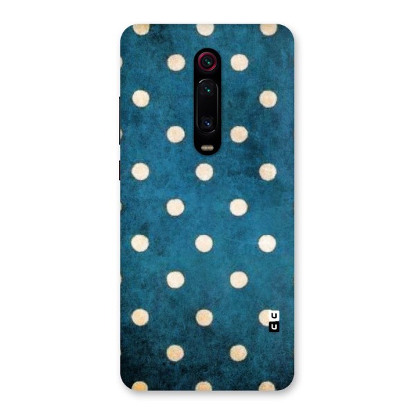 Classic Blue Polka Back Case for Redmi K20 Pro