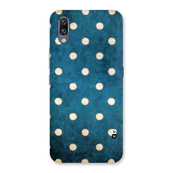 Classic Blue Polka Back Case for Vivo NEX