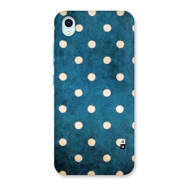 Classic Blue Polka Back Case for Vivo Y1s