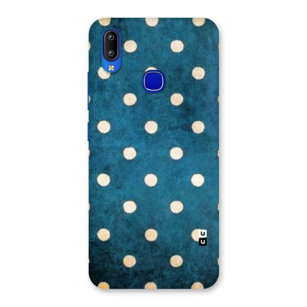 Classic Blue Polka Back Case for Vivo Y91