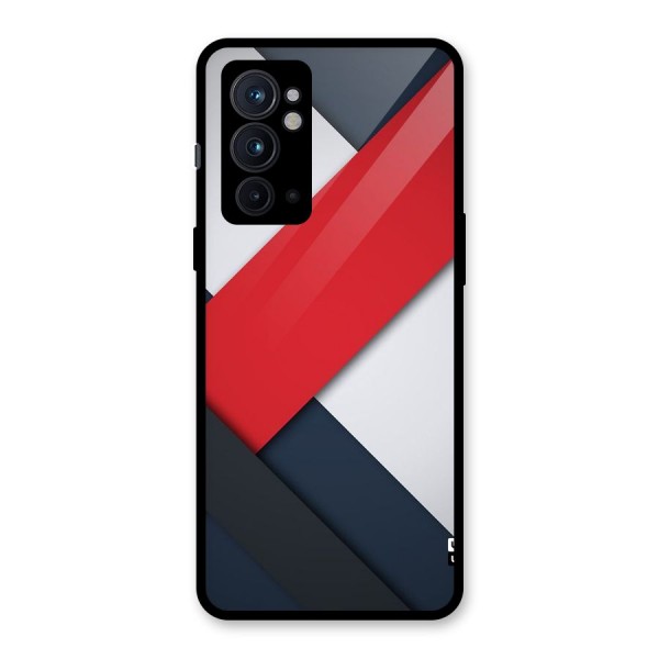 Classic Bold Glass Back Case for OnePlus 9RT 5G