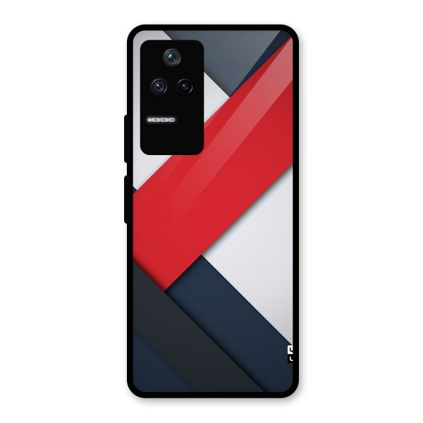 Classic Bold Glass Back Case for Poco F4 5G