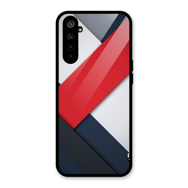 Classic Bold Glass Back Case for Realme 6