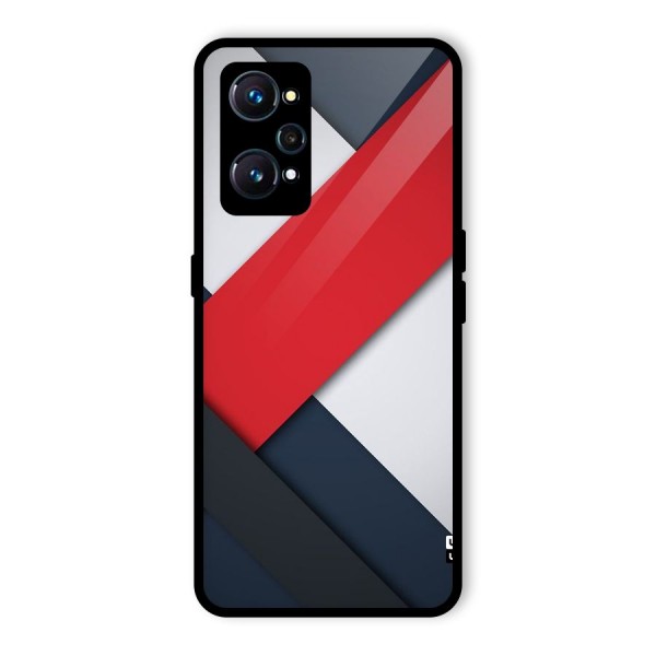 Classic Bold Glass Back Case for Realme GT Neo2