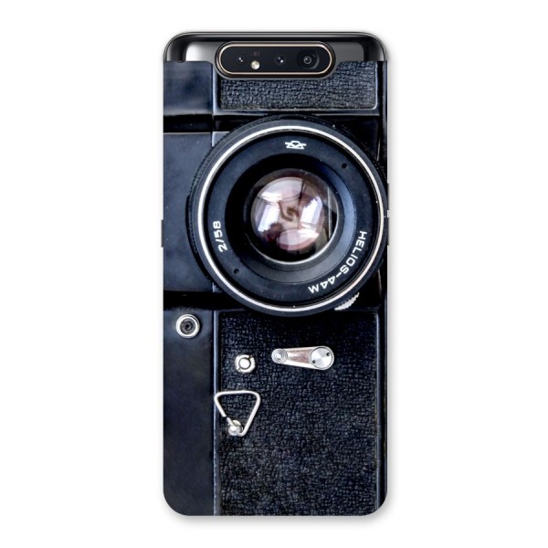 Classic Camera Back Case for Galaxy A80