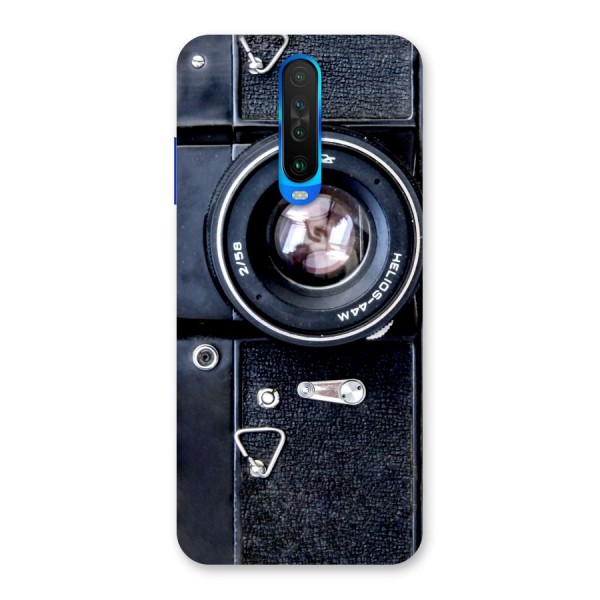 Classic Camera Back Case for Poco X2