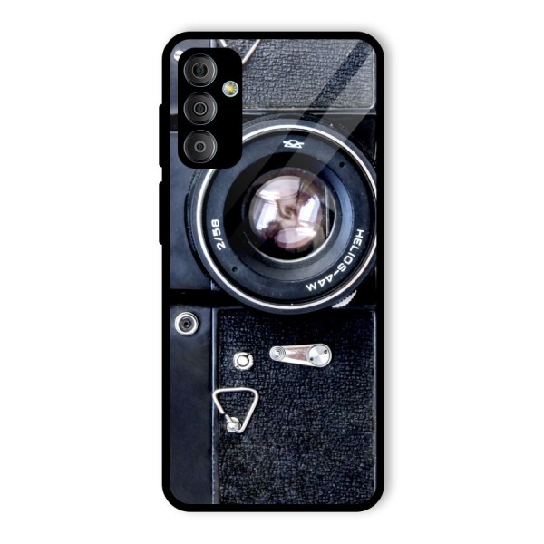 Classic Camera Glass Back Case for Galaxy F23