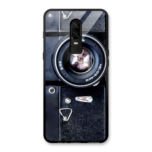 Classic Camera Glass Back Case for OnePlus 6