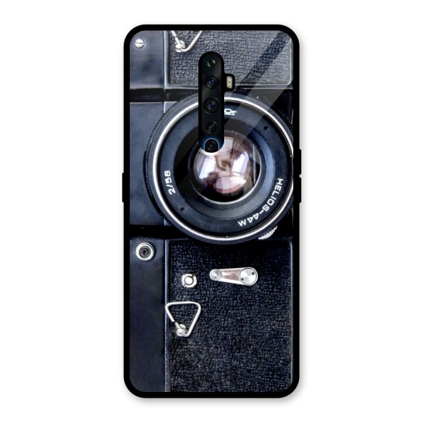 Classic Camera Glass Back Case for Oppo Reno2 Z