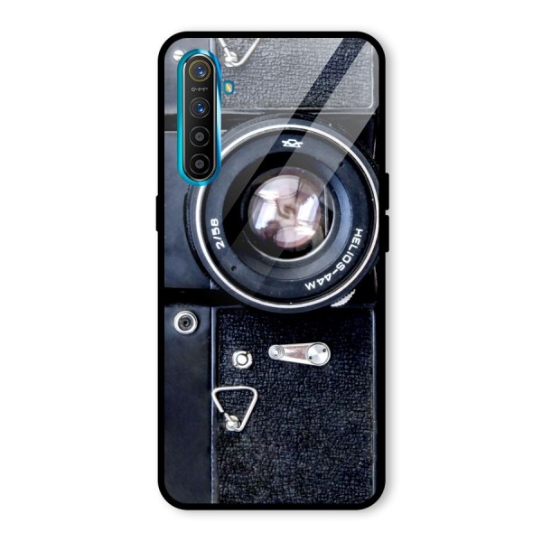 Classic Camera Glass Back Case for Realme XT