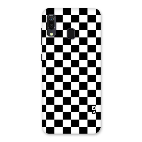 Classic Check Back Case for Galaxy A20