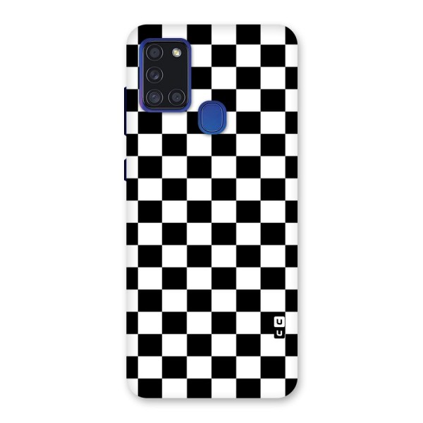 Classic Check Back Case for Galaxy A21s