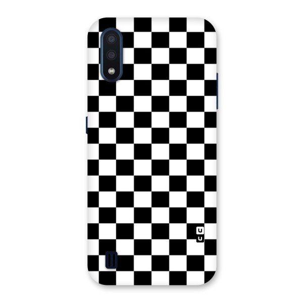 Classic Check Back Case for Galaxy M01