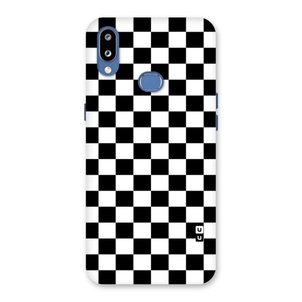 Classic Check Back Case for Galaxy M01s