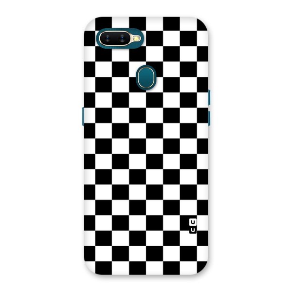 Classic Check Back Case for Oppo A12