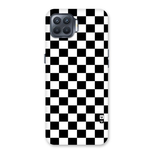 Classic Check Back Case for Oppo F17 Pro