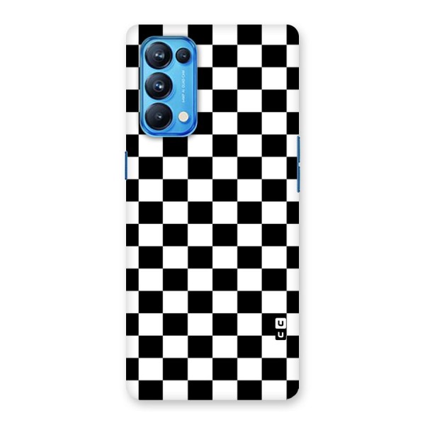 Classic Check Back Case for Oppo Reno5 Pro 5G