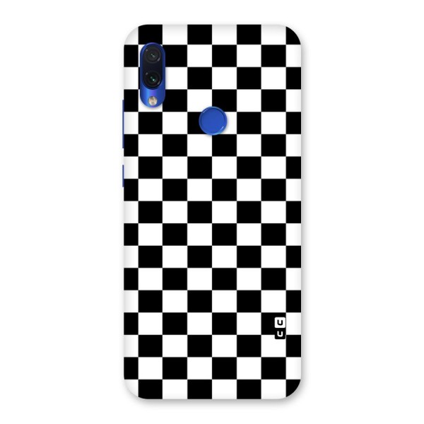 Classic Check Back Case for Redmi Note 7