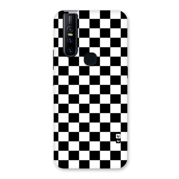 Classic Check Back Case for Vivo V15